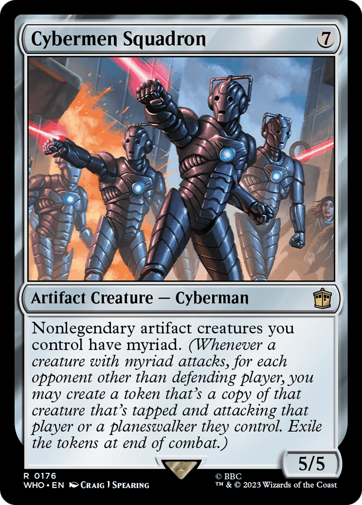 Cybermen Squadron [Doctor Who] [Foil]