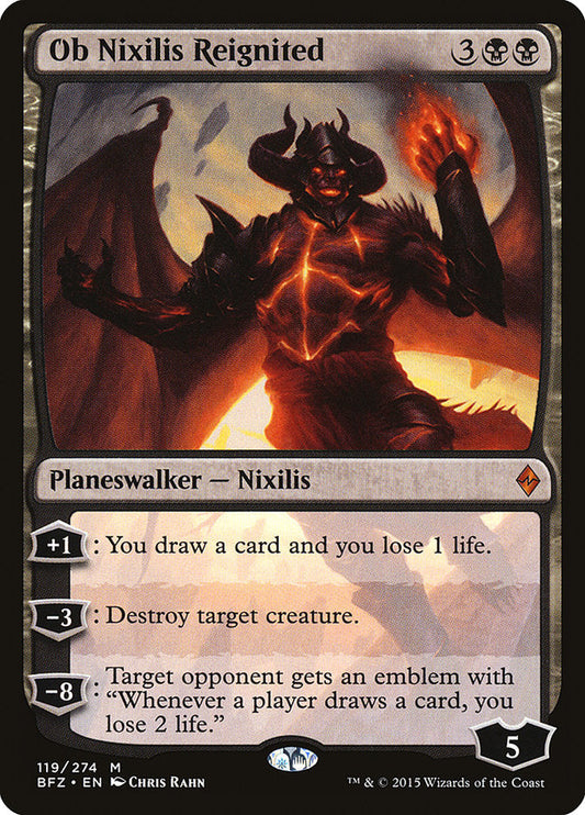 Ob Nixilis Reignited [Battle for Zendikar] [Foil]