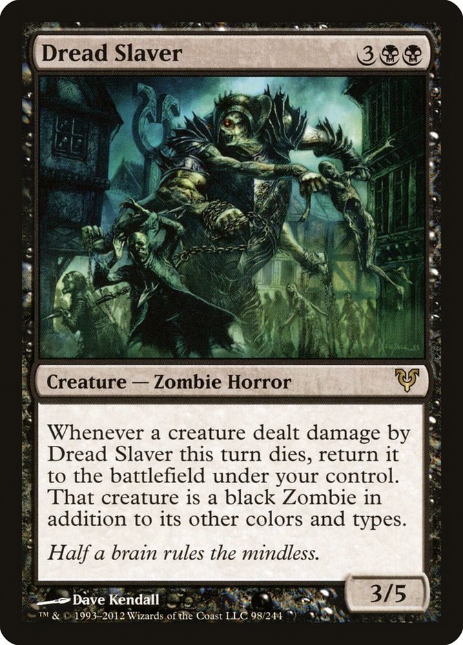 Dread Slaver [Avacyn Restored] [Foil]