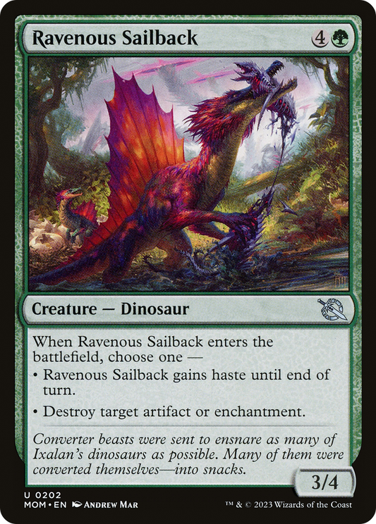 Ravenous Sailback [March of the Machine] [Foil]