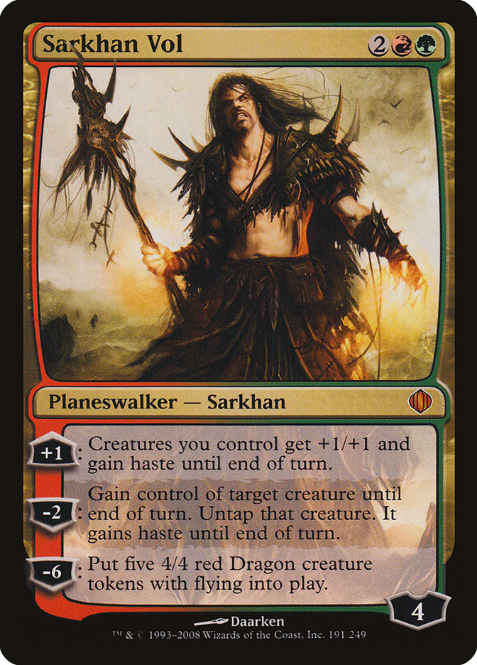 Sarkhan Vol [Shards of Alara] [Foil]