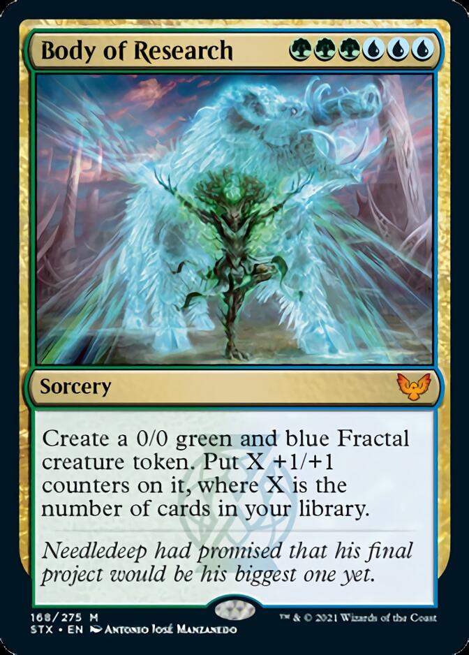 Body of Research [Strixhaven: School of Mages] [Foil]