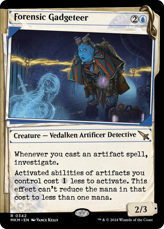 Forensic Gadgeteer (Showcase) [Murders at Karlov Manor] [Foil]