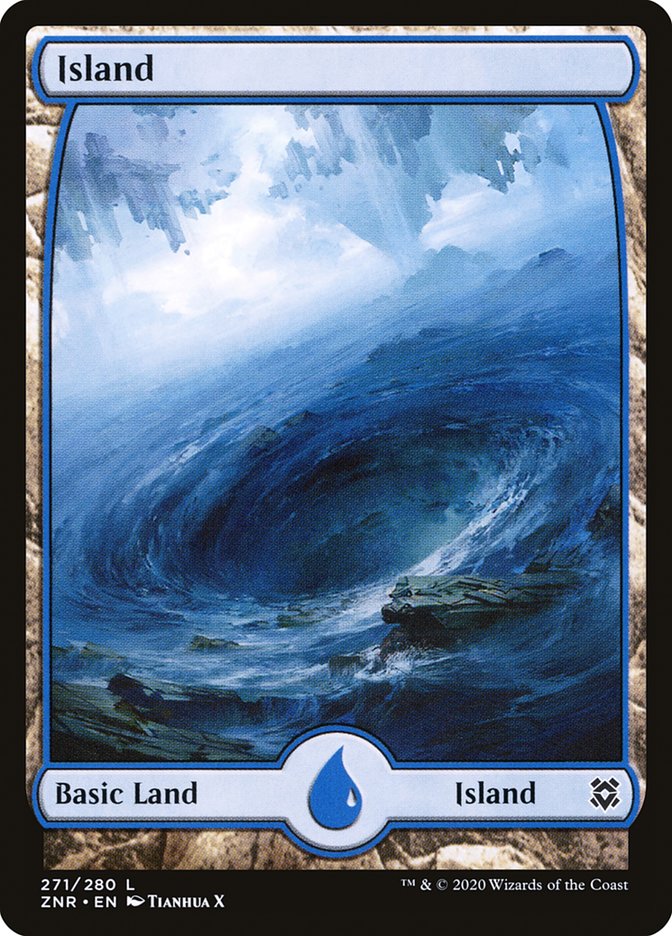 Island (271) [Zendikar Rising] [Foil]