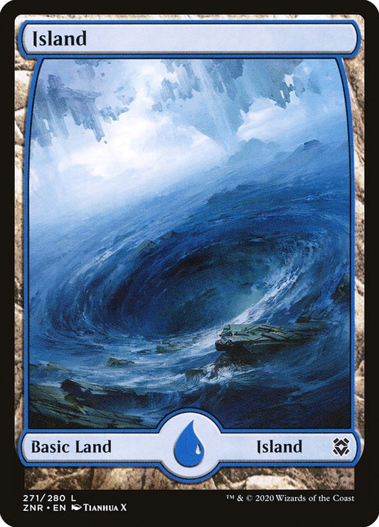 Island (271) [Zendikar Rising] [Foil]