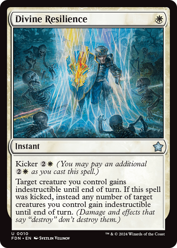 Divine Resilience [Foundations] [Foil]