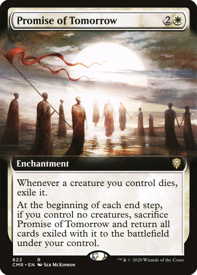 Promise of Tomorrow (Extended Art) [Commander Legends] [Foil]