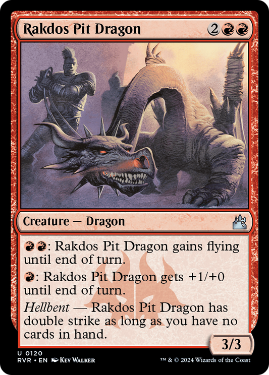 Rakdos Pit Dragon [Ravnica Remastered] [Foil]