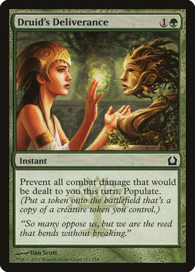 Druid's Deliverance [Return to Ravnica] [Foil]