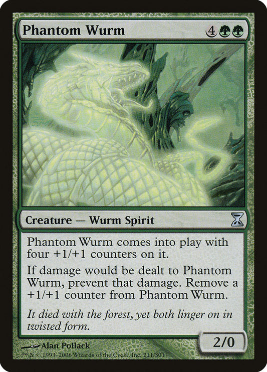 Phantom Wurm [Time Spiral] [Foil]