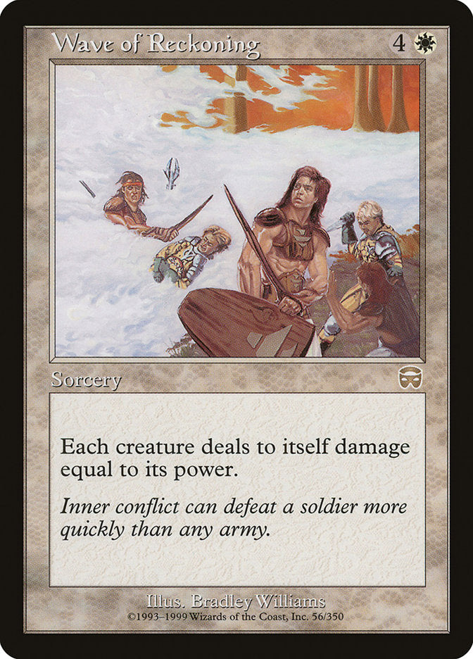 Wave of Reckoning [Mercadian Masques] [Foil]
