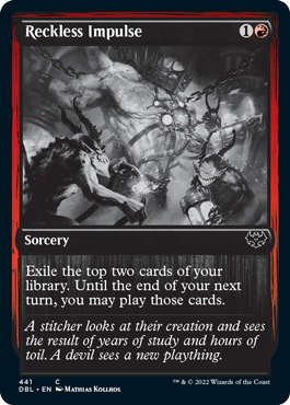 Reckless Impulse [Innistrad: Double Feature] [Foil]