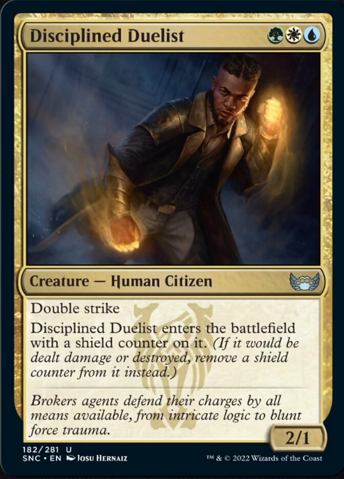 Disciplined Duelist [Streets of New Capenna] [Foil]