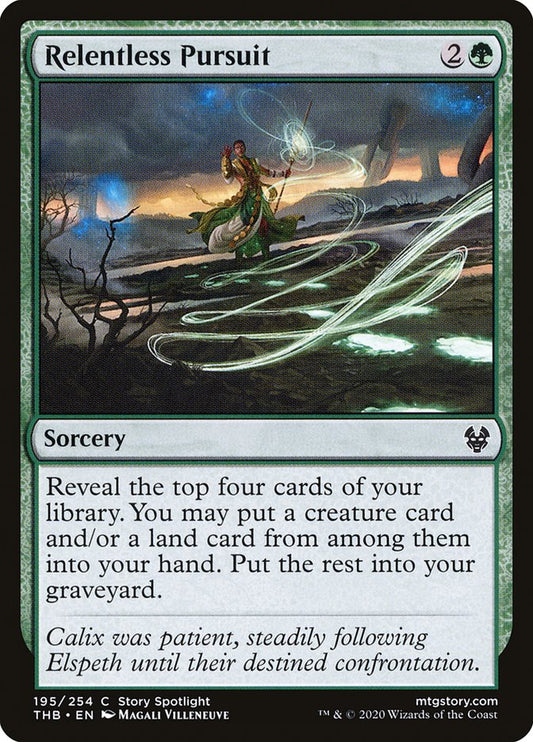 Relentless Pursuit [Theros Beyond Death] [Foil]