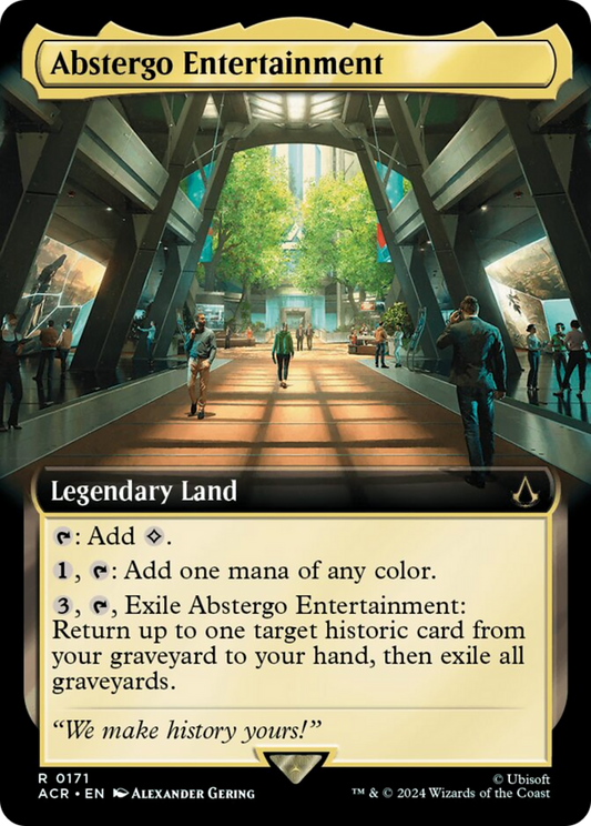 Abstergo Entertainment (Extended Art) [Assassin's Creed] [Foil]