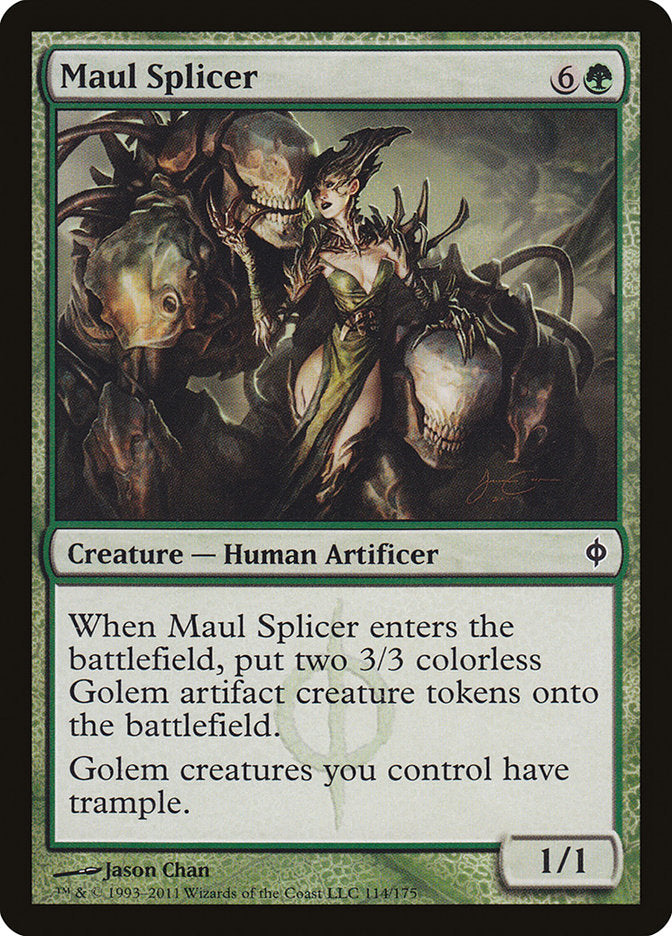 Maul Splicer [New Phyrexia] [Foil]