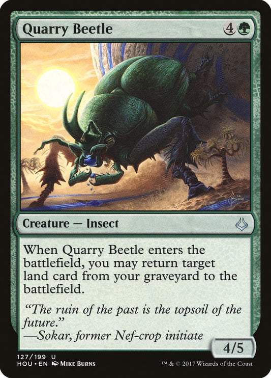 Quarry Beetle [Hour of Devastation] [Foil]