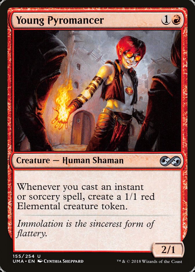 Young Pyromancer [Ultimate Masters] [Foil]