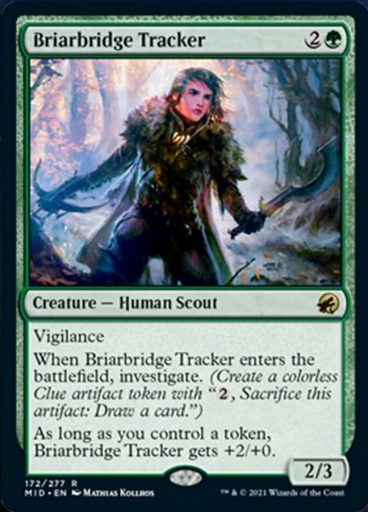 Briarbridge Tracker [Innistrad: Midnight Hunt] [Foil]