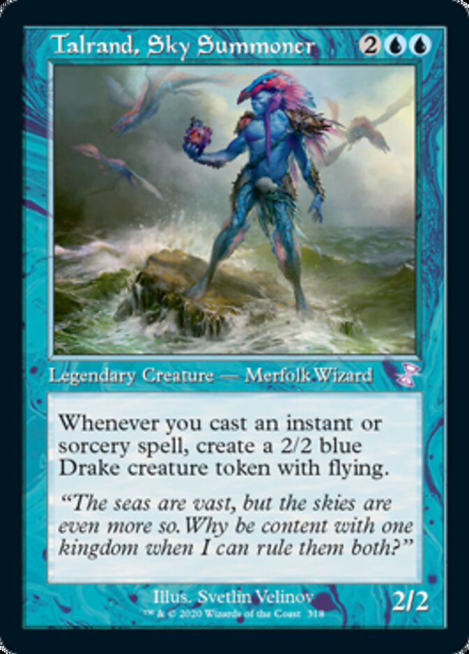 Talrand, Sky Summoner (Timeshifted) [Time Spiral Remastered] [Foil]