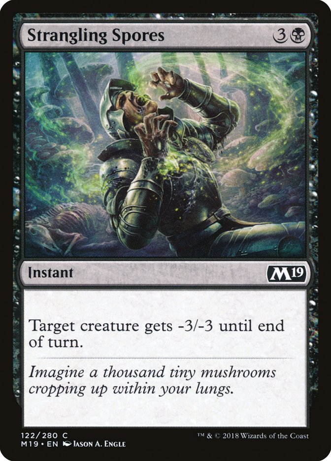 Strangling Spores [Core Set 2019] [Foil]