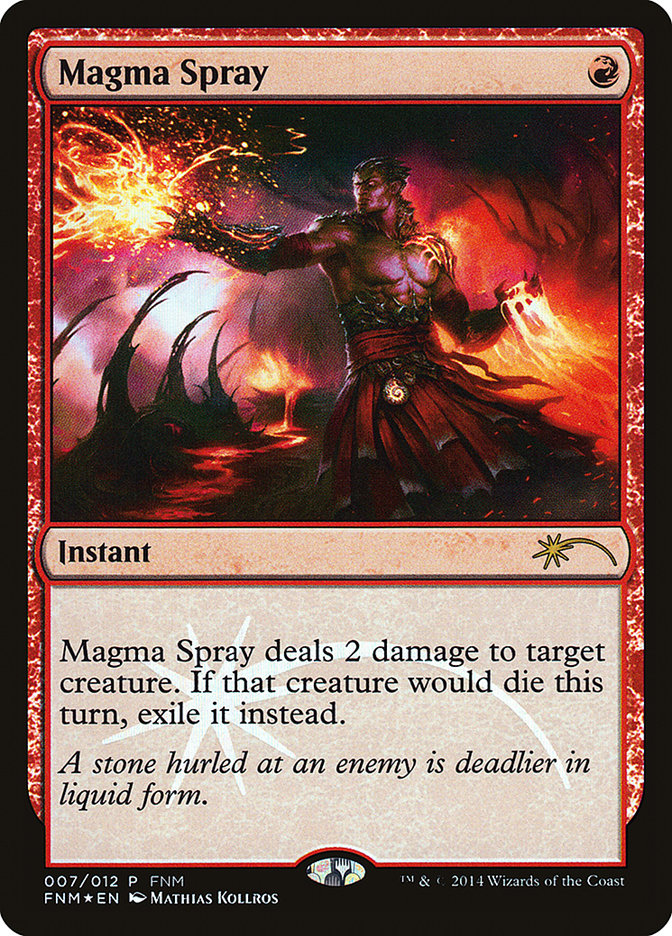 Magma Spray [Friday Night Core Set 2014]