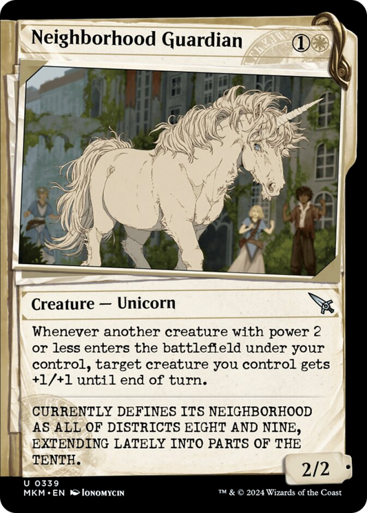 Neighborhood Guardian (Showcase) [Murders at Karlov Manor] [Foil]