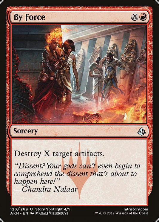 By Force [Amonkhet] [Foil]