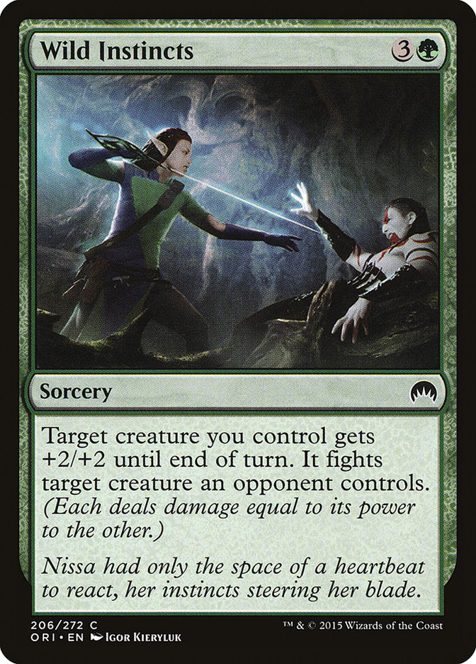 Wild Instincts [Magic Origins] [Foil]
