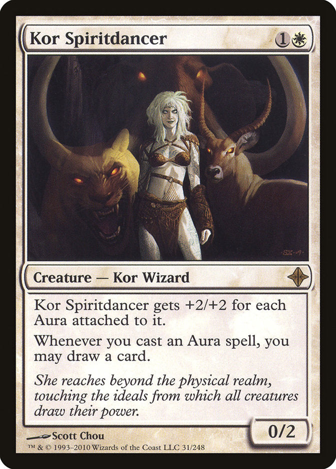 Kor Spiritdancer [Rise of the Eldrazi] [Foil]