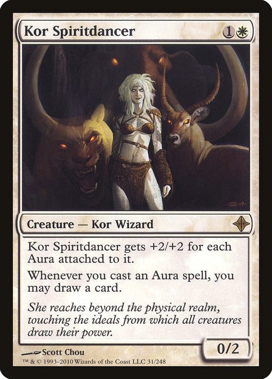 Kor Spiritdancer [Rise of the Eldrazi] [Foil]