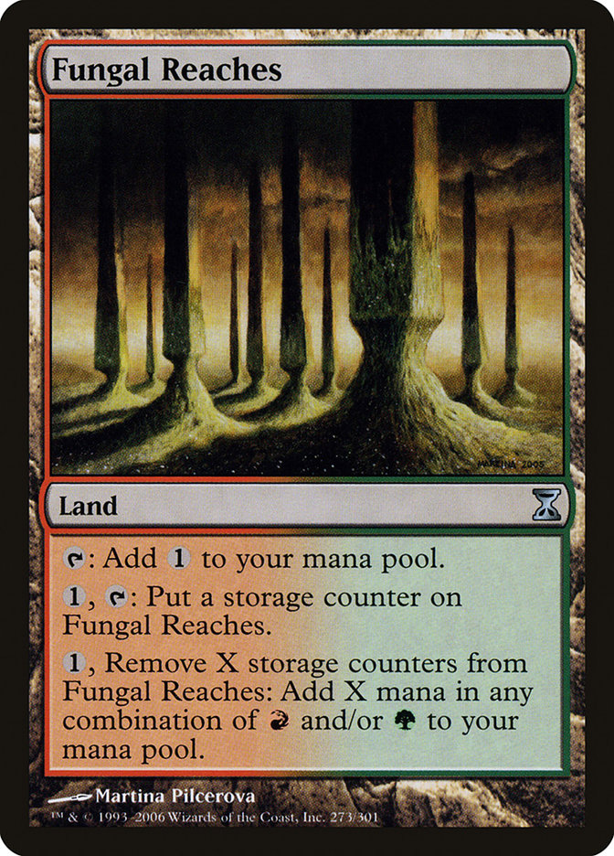 Fungal Reaches [Time Spiral] [Foil]