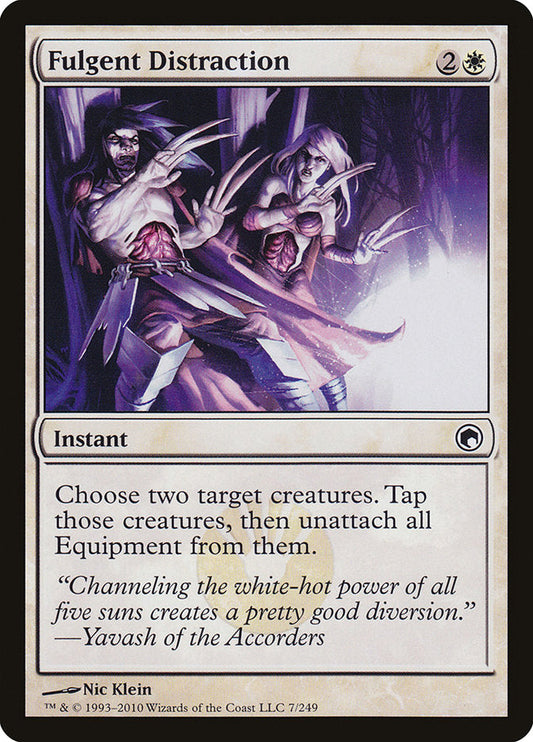 Fulgent Distraction [Scars of Mirrodin] [Foil]