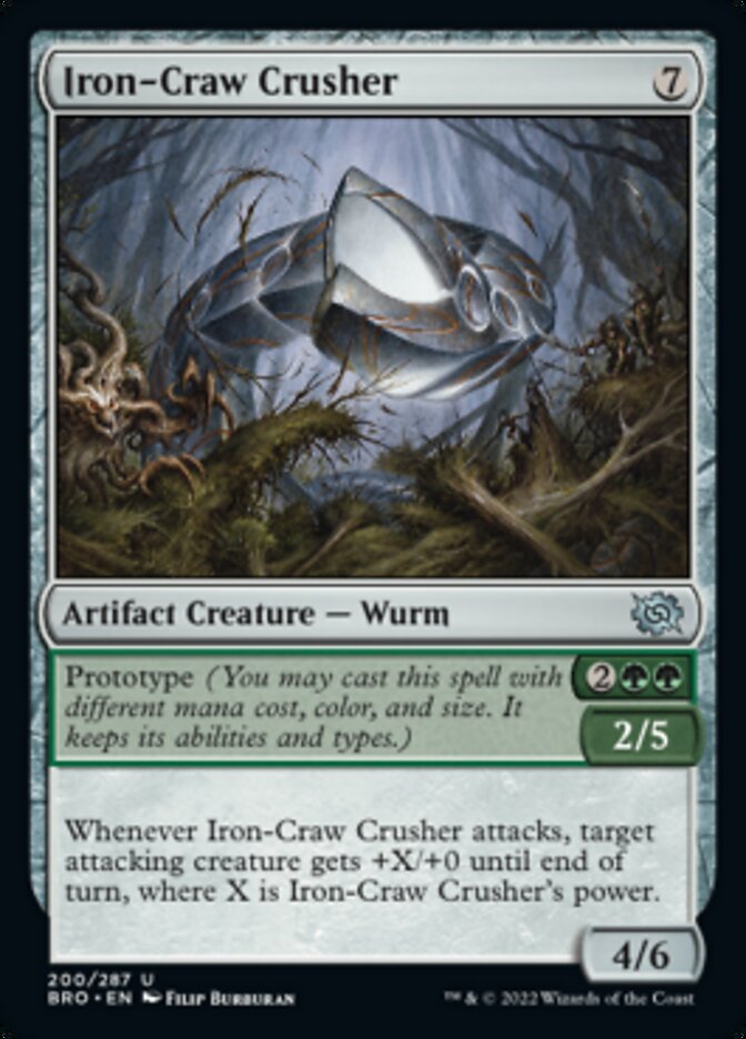 Iron-Craw Crusher [The Brothers' War] [Foil]