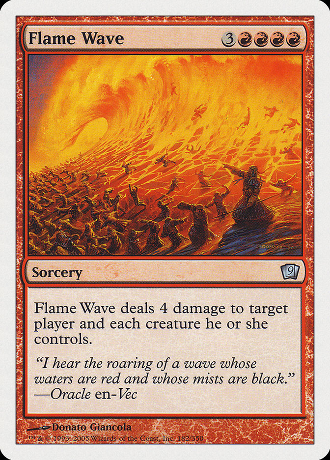 Flame Wave [Ninth Edition] [Foil]