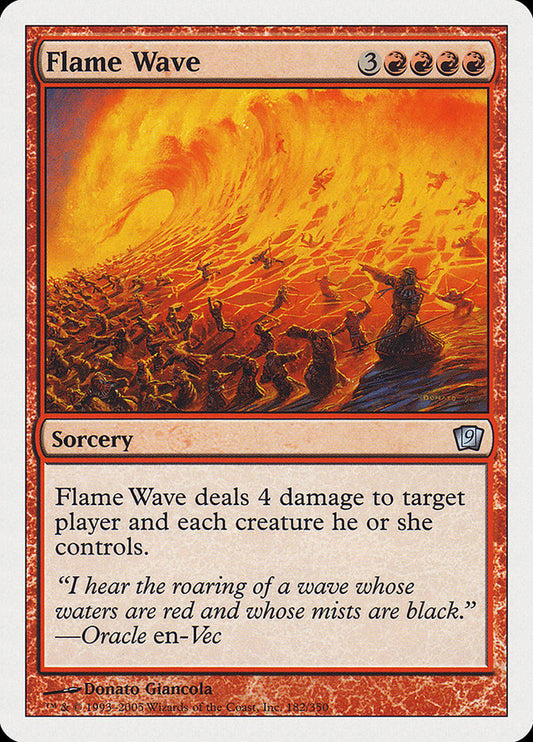 Flame Wave [Ninth Edition] [Foil]