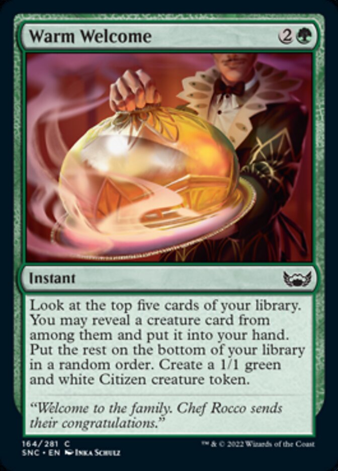 Warm Welcome [Streets of New Capenna] [Foil]