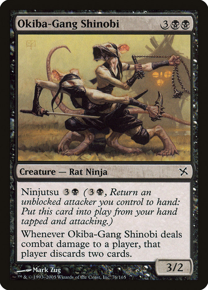 Okiba-Gang Shinobi [Betrayers of Kamigawa] [Foil]