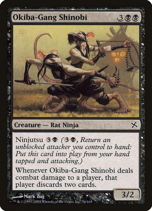 Okiba-Gang Shinobi [Betrayers of Kamigawa] [Foil]