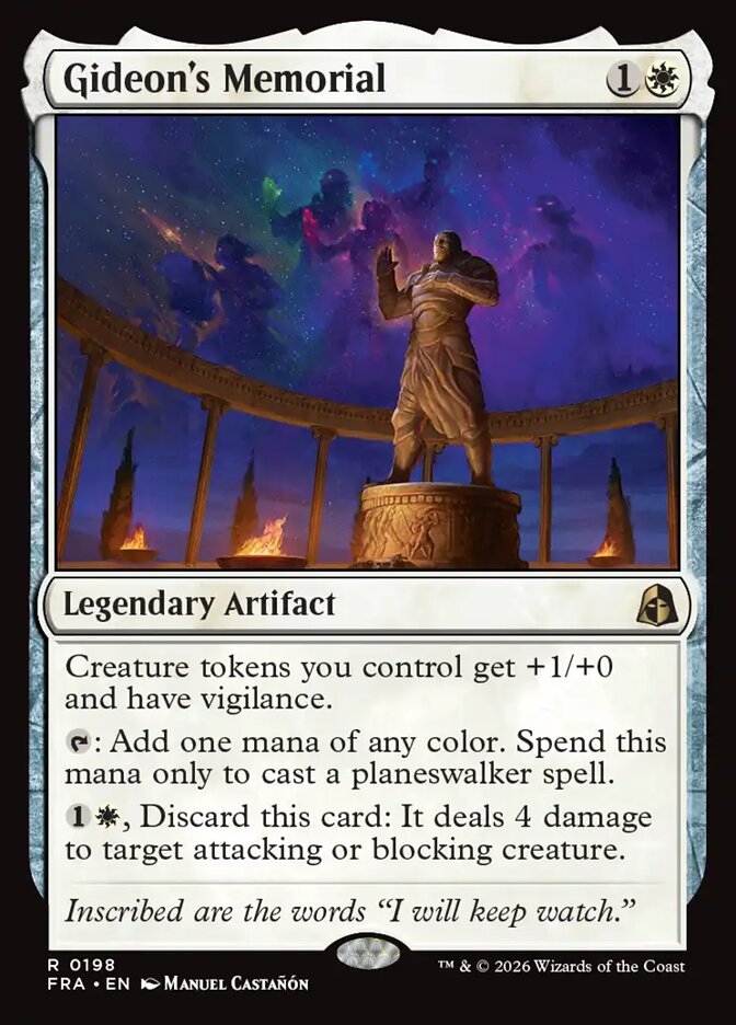 Gideon's Memorial [Reality Fracture]