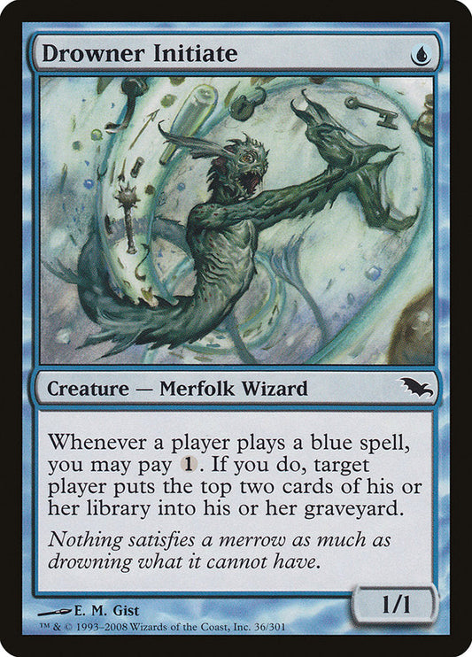 Drowner Initiate [Shadowmoor] [Foil]