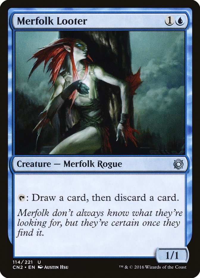 Merfolk Looter [Conspiracy: Take the Crown] [Foil]