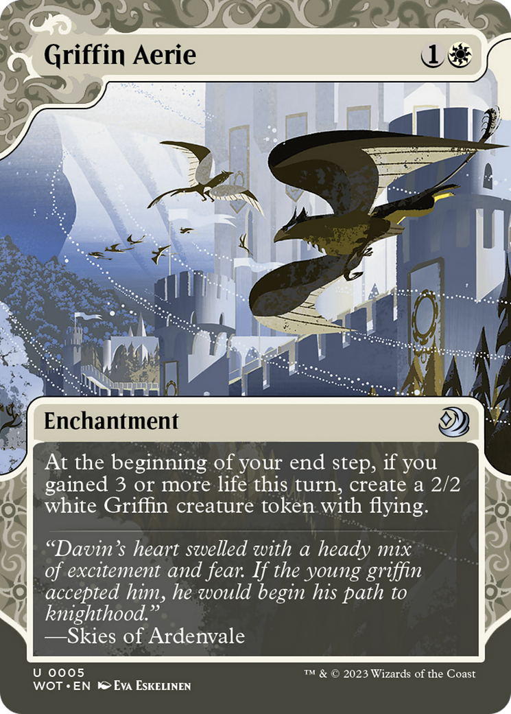 Griffin Aerie [Wilds of Eldraine: Enchanting Tales] [Foil]