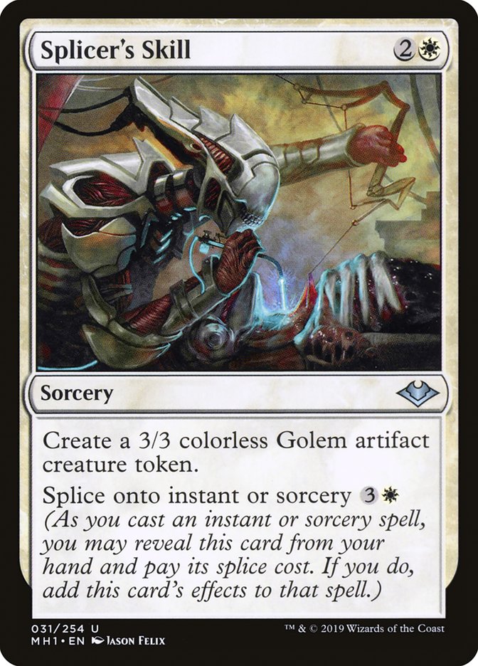 Splicer's Skill [Modern Horizons] [Foil]