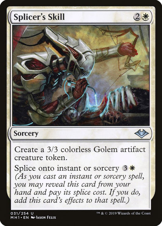 Splicer's Skill [Modern Horizons] [Foil]