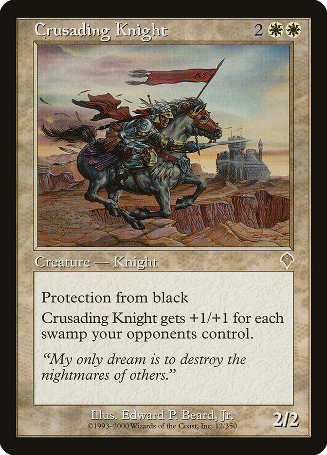 Crusading Knight [Invasion] [Foil]