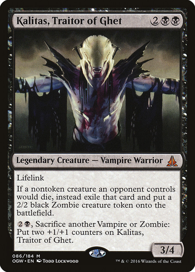 Kalitas, Traitor of Ghet [Oath of the Gatewatch] [Foil]