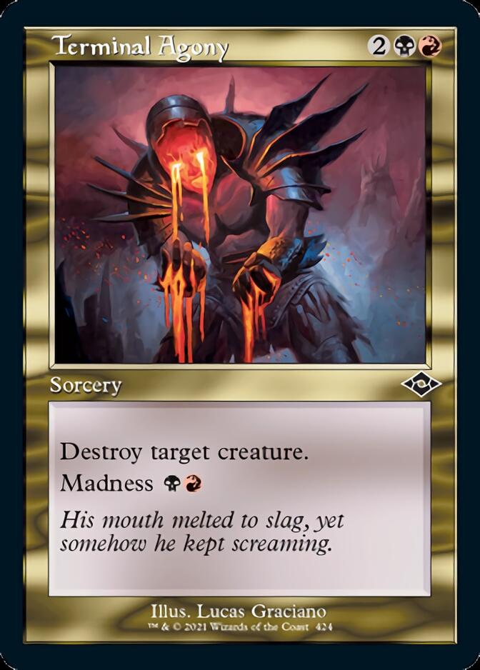 Terminal Agony (Retro) [Modern Horizons 2] [Foil]