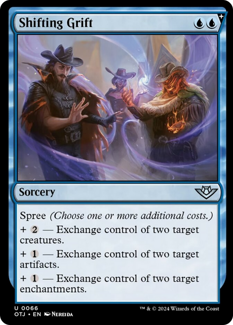 Shifting Grift [Outlaws of Thunder Junction] [Foil]