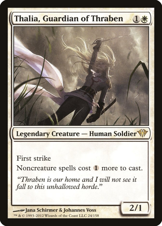 Thalia, Guardian of Thraben [Dark Ascension] [Foil]